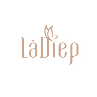 Logo LàDiệp với biểu tượng chiếc lá